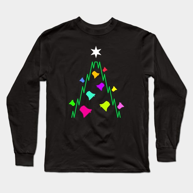 Bell Ringing - CHRISTMAS TREE TB10 Long Sleeve T-Shirt by SuzySuperlative